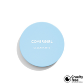 Closed CoverGirl Clean Matte Pressed Powder Buff Beige 525 compact