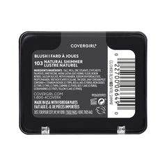 CoverGirl Cheekers Blush in 103 Natural Shimmer back cover with product details