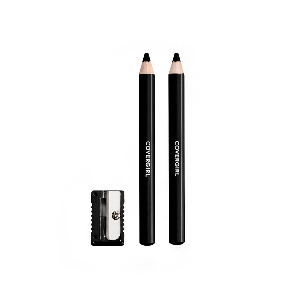 CoverGirl Easy Breezy Brow Fill + Define Brow Pencil Duo in Black