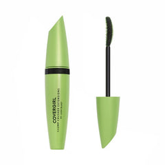 CoverGirl Clump Crusher Extensions Mascara in green packaging with a curved brush