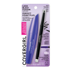 CoverGirl Lash Blast Fusion mascara and Perfect Point Plus eye pencil duo pack in 860 Very Black