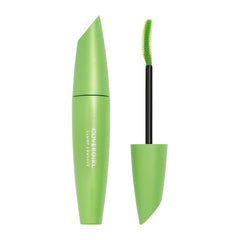 CoverGirl Clump Crusher Mascara with green packaging and brush