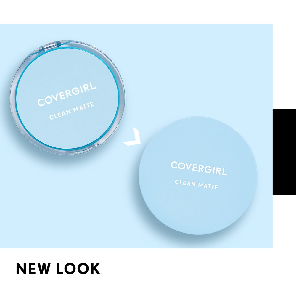 Covergirl Clean Matte Pressed Powder in 510 Classic Ivory
