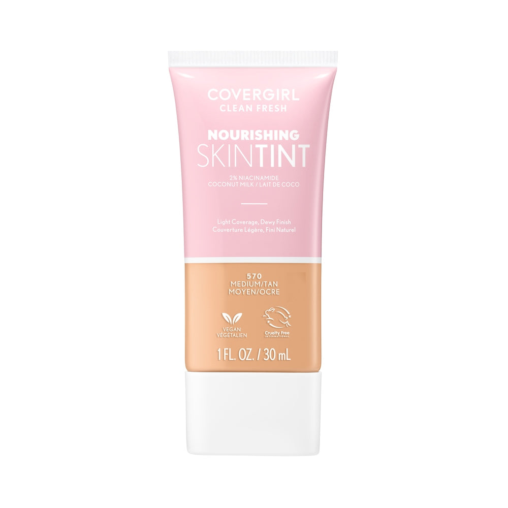 CoverGirl Clean Fresh Nourishing Skin Tint in 570 Medium/Tan