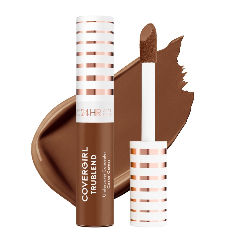 CoverGirl TruBlend Undercover Full Coverage Concealer in D700 Cappuccino with open cover