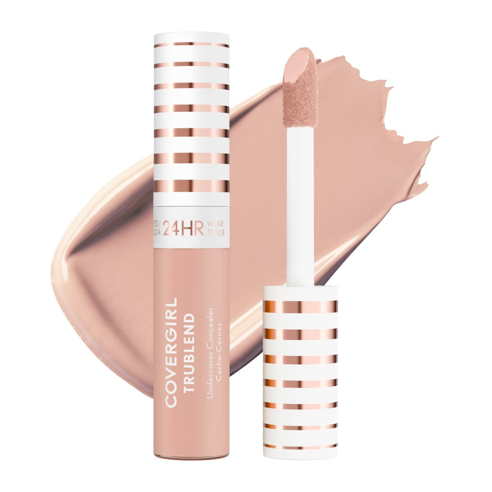 CoverGirl TruBlend Undercover Full Coverage Concealer in L600 Light Nude with open cover