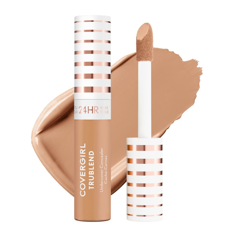 CoverGirl TruBlend Undercover Full Coverage Concealer in M100 Golden Natural with open cover