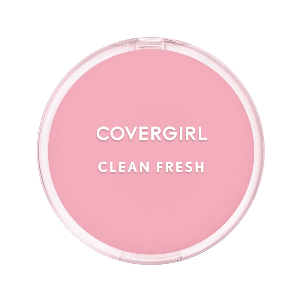 Covergirl Clean Fresh Pressed Powder in pink packaging
