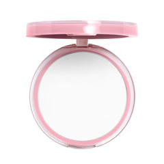 Clean Fresh Pressed Powder open compact with the lid open