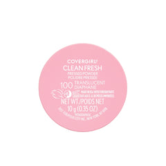 CoverGirl Clean Fresh Pressed Powder in 100 Translucent