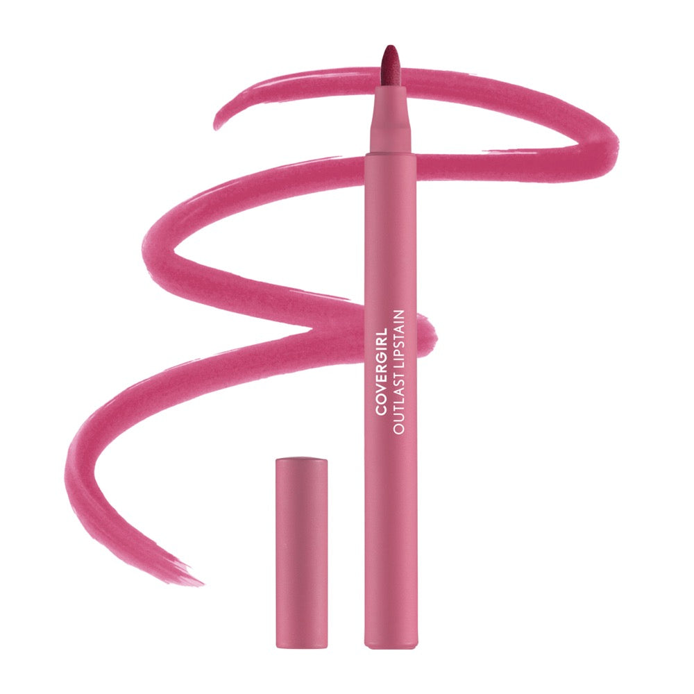 Covergirl Outlast Lipstain in 62 Blushed Mauve, open cover