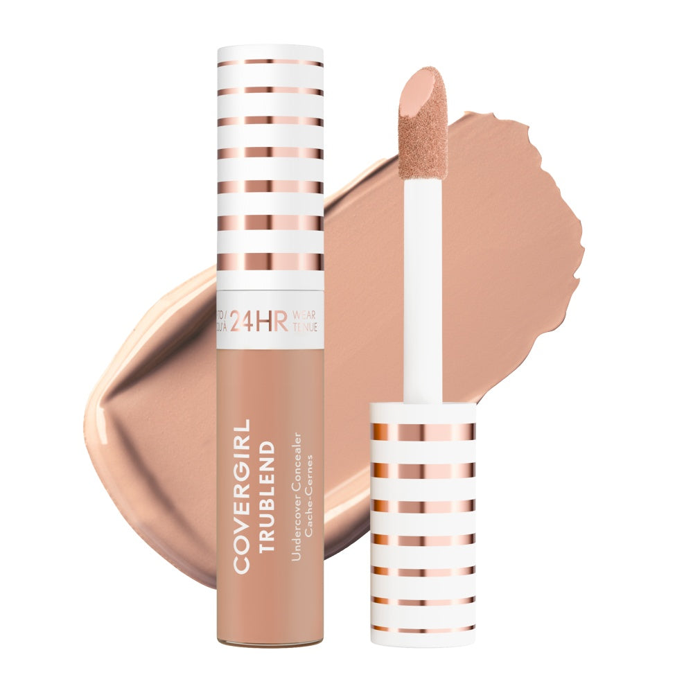 CoverGirl TruBlend Undercover Full Coverage Concealer in Classic Beige with open cover