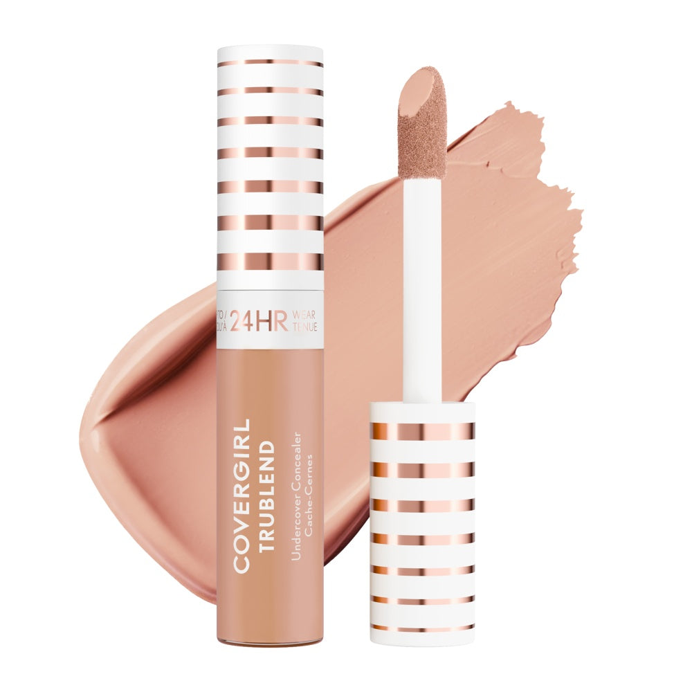 Covergirl TruBlend Undercover Concealer in M200 Warm Beige with open cover