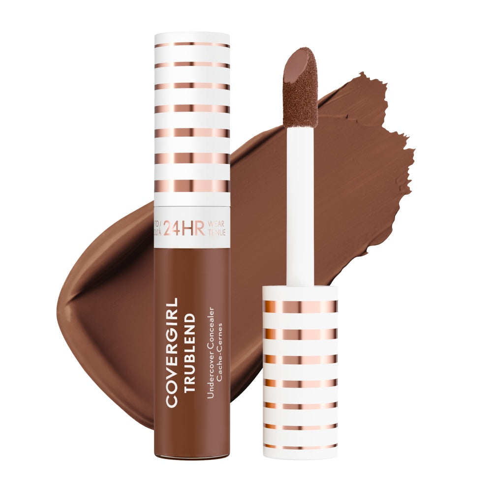 Covergirl TruBlend Undercover Full Coverage Concealer in D300 Bronze with open cover