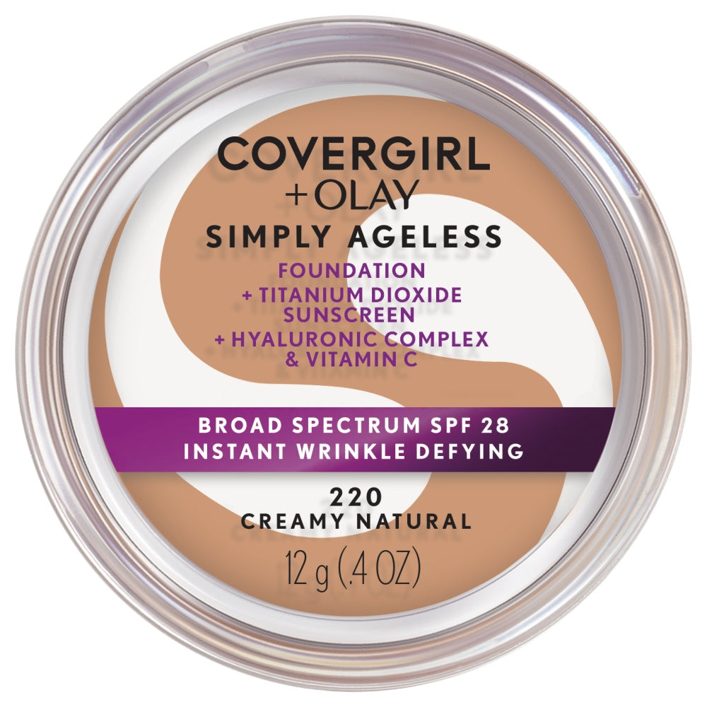 CoverGirl Simply Ageless Instant Wrinkle Defying Foundation in Creamy Natural 220