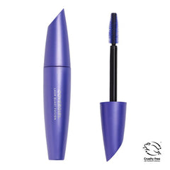 CoverGirl Lash Blast Fusion Mascara in purple tube with a black wand.