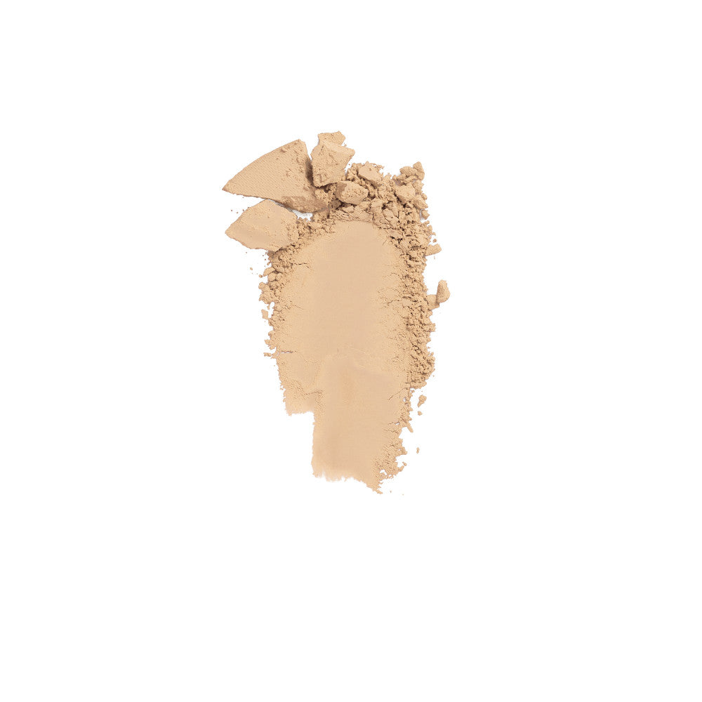 Clean Matte Pressed Powder in Buff Beige color sample