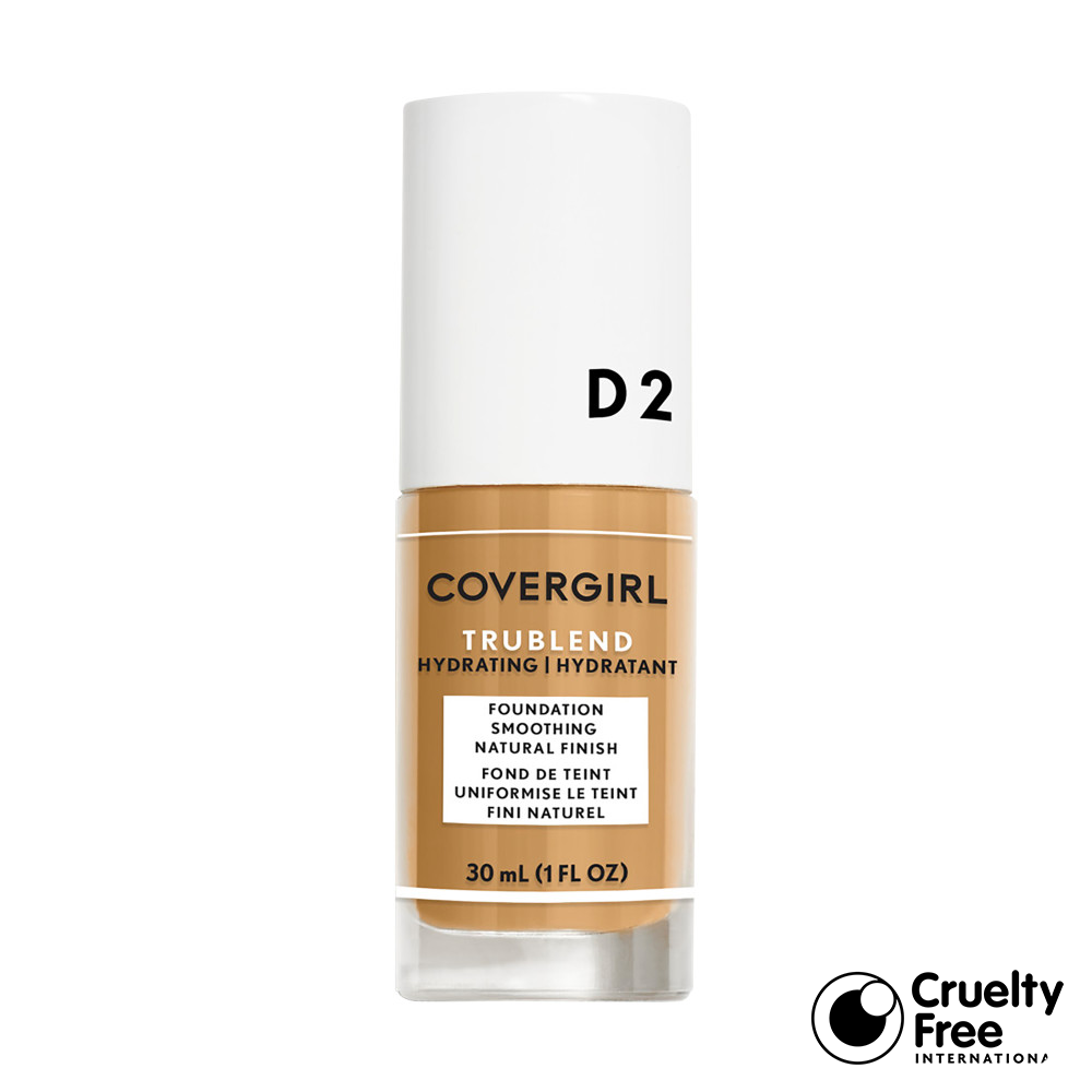 CoverGirl Simply Ageless liquid foundation bottle with white pump