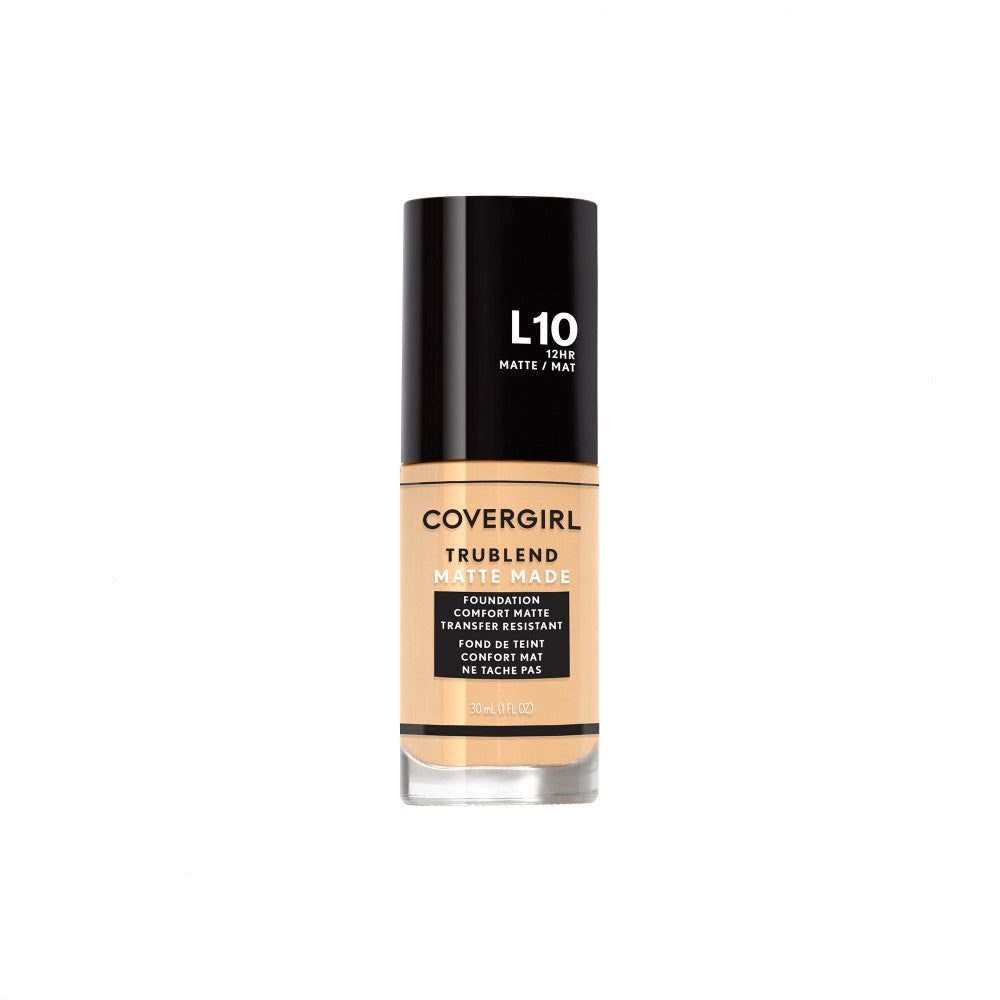 Covergirl TruBlend Matte Made Liquid Foundation in L10 Fair Porcelain