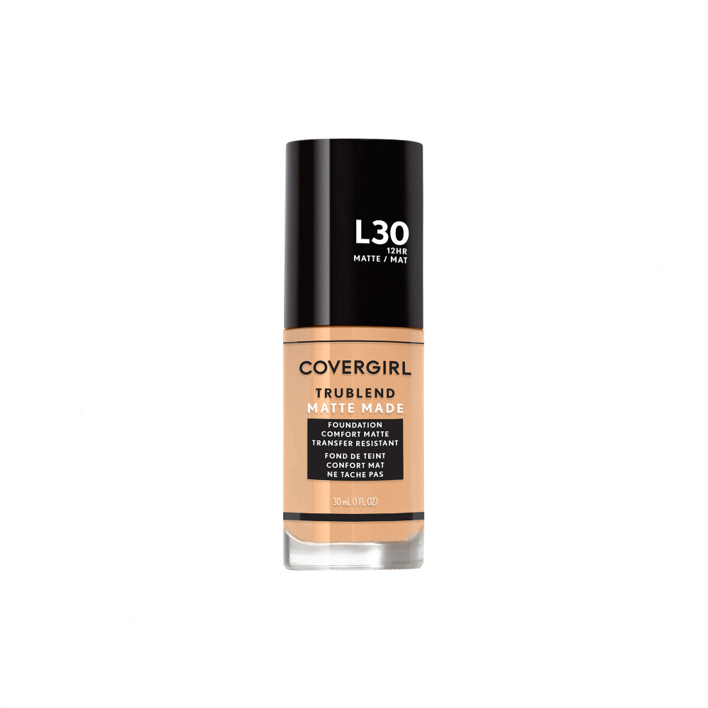 Covergirl TruBlend Matte Made Liquid Foundation in L30 - Golden Ivory