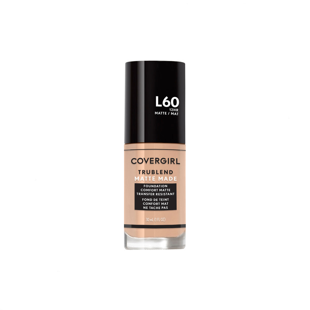 Covergirl TruBlend Matte Made Liquid Foundation in L60 Light Nude