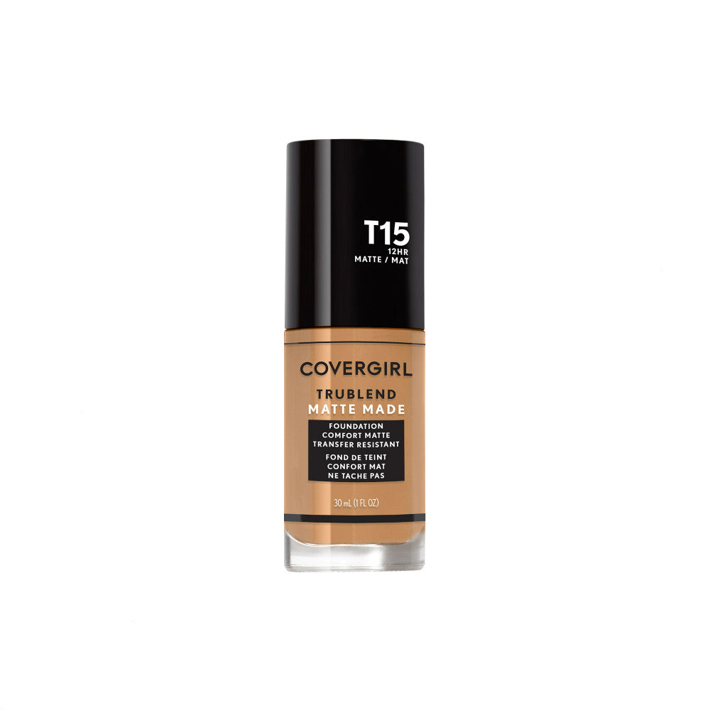 Covergirl TruBlend Matte Made Liquid Foundation in T15 - Golden Honey