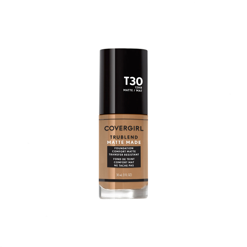 Covergirl TruBlend Matte Made Liquid Foundation in T30 Warm Honey