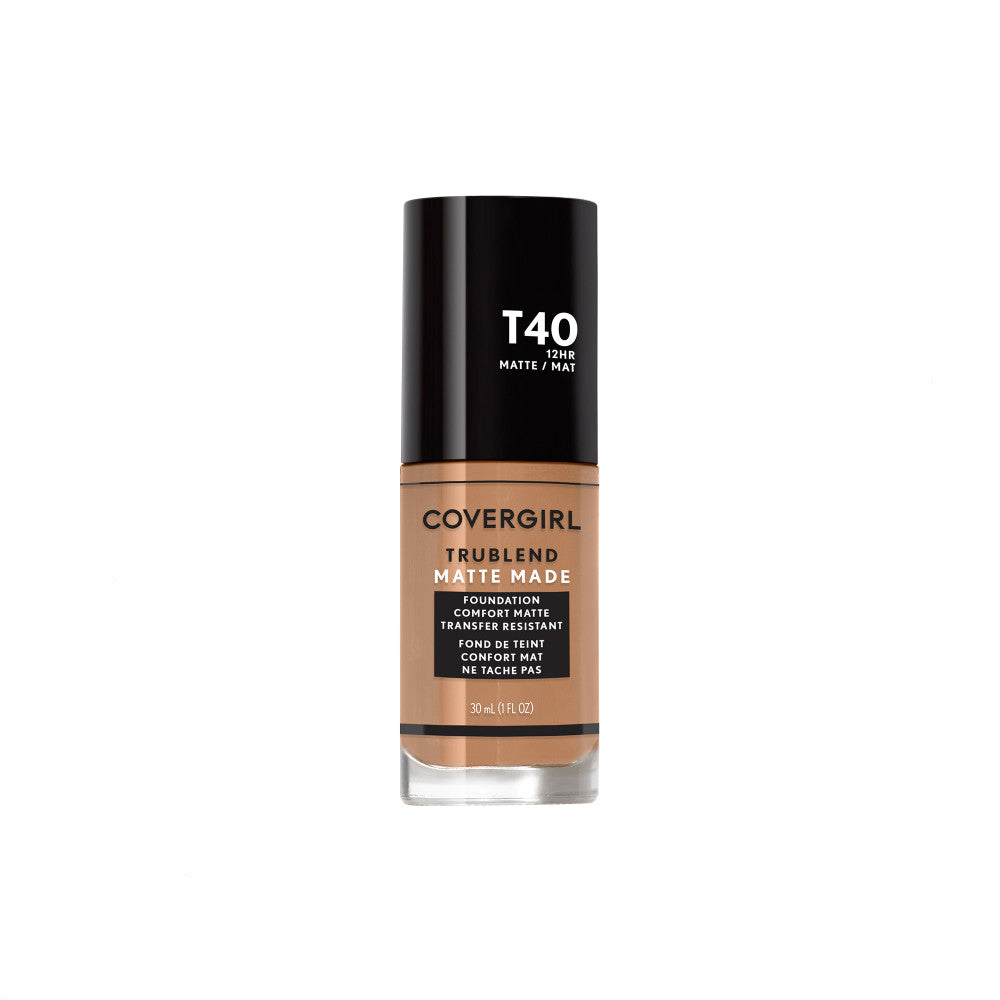 CoverGirl TruBlend Matte Made Liquid Foundation in T40 Sun Beige