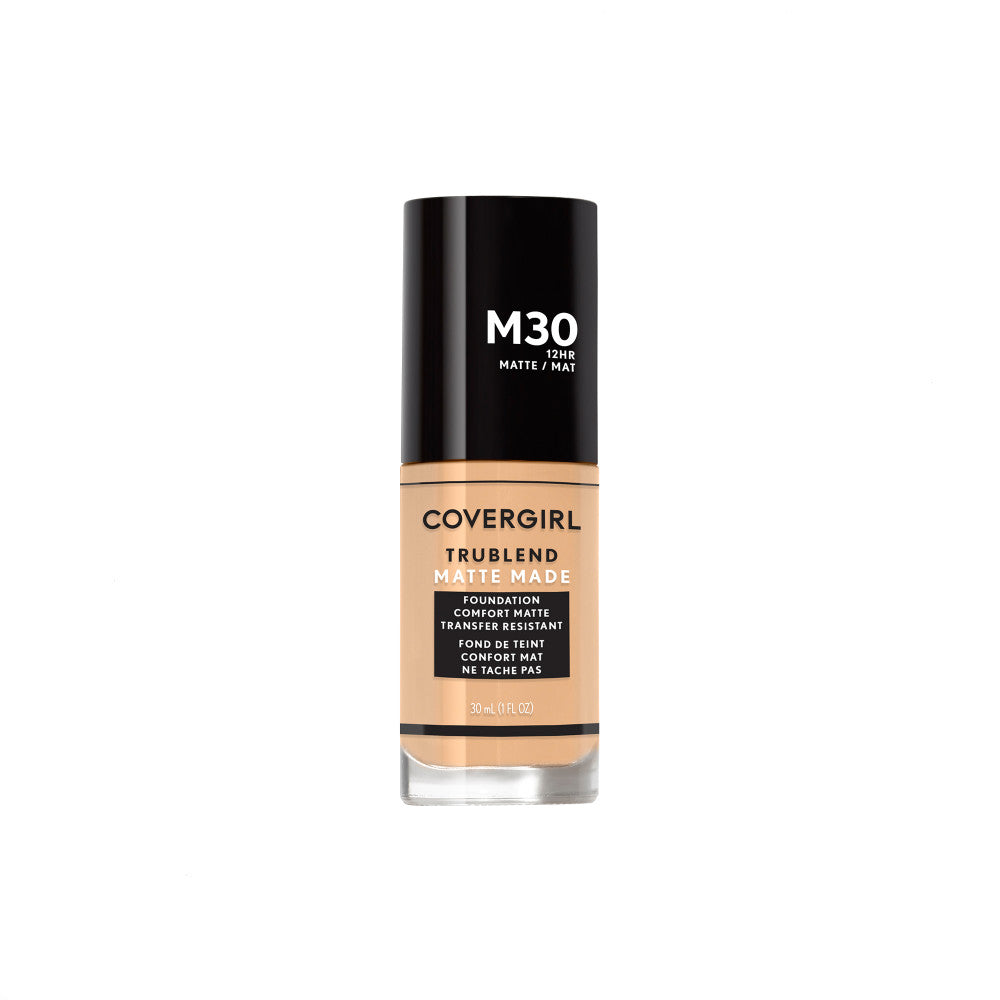 Covergirl TruBlend Matte Made Liquid Foundation in M30 Honey
