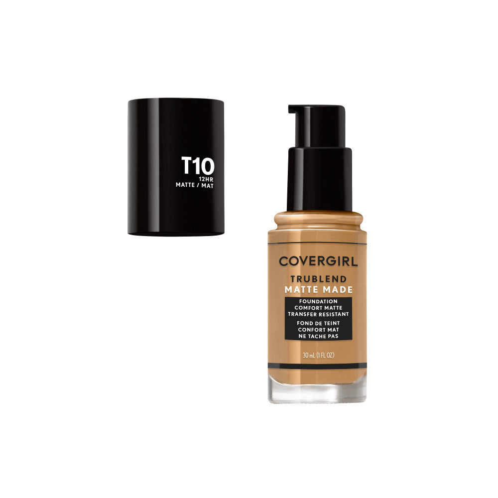 CoverGirl TruBlend Matte Made Liquid Foundation in shade T10