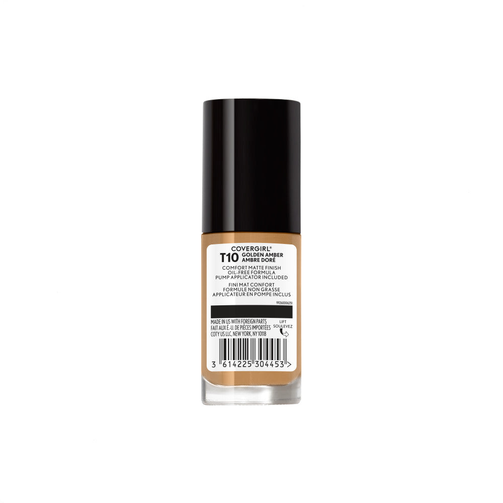 CoverGirl TruBlend Matte Made Liquid Foundation in T10 Golden Amber