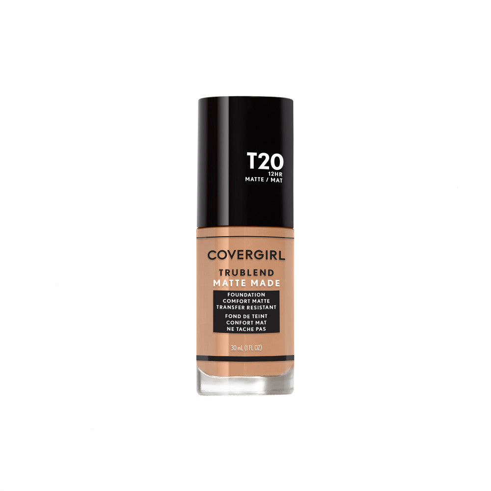CoverGirl TruBlend Matte Made Liquid Foundation in T20 - Soft Honey