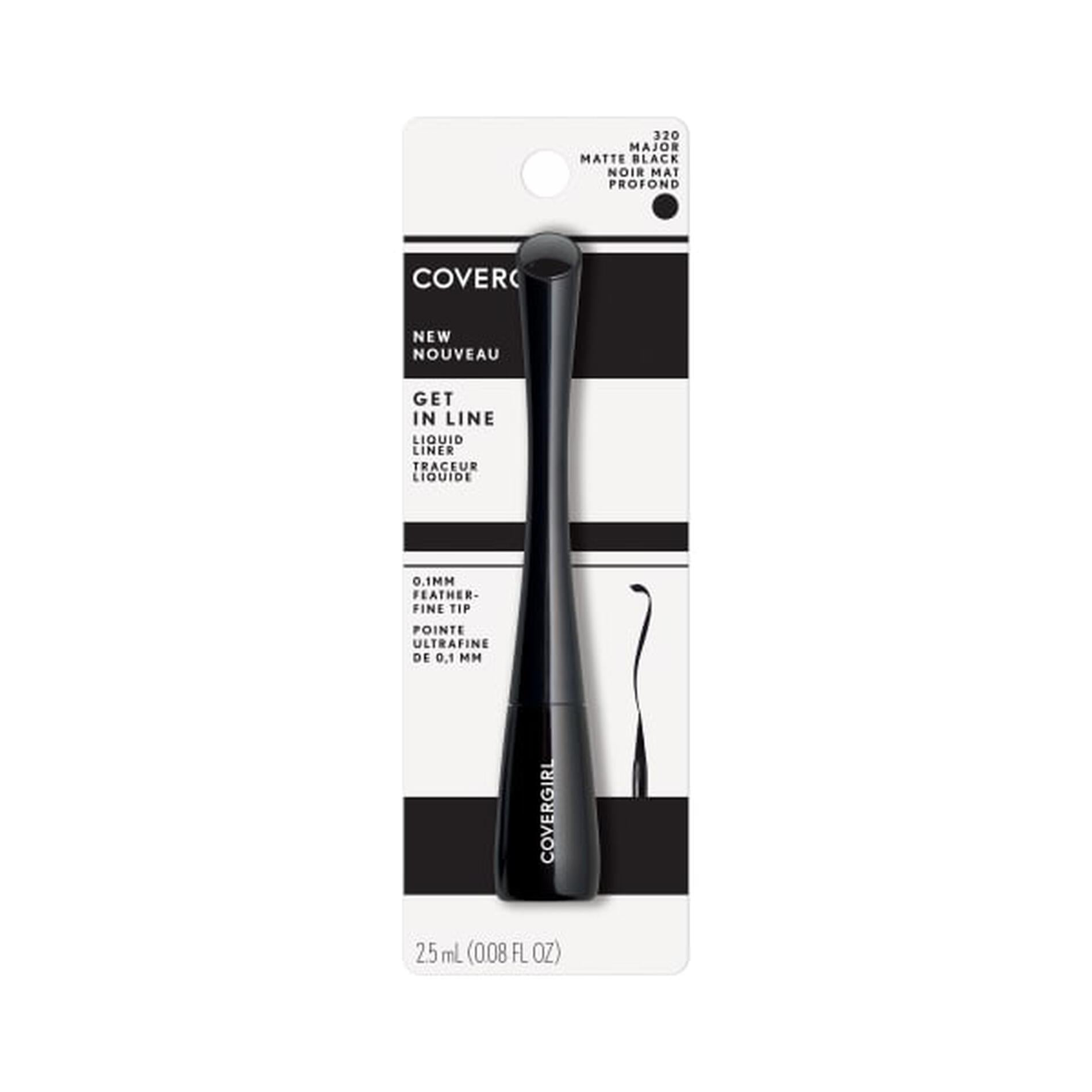 The model finishes to apply Easy Breezy Brow Micro Fine Fill + Define Eyebrow Pencil.
