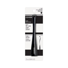The model finishes to apply Easy Breezy Brow Micro Fine Fill + Define Eyebrow Pencil.