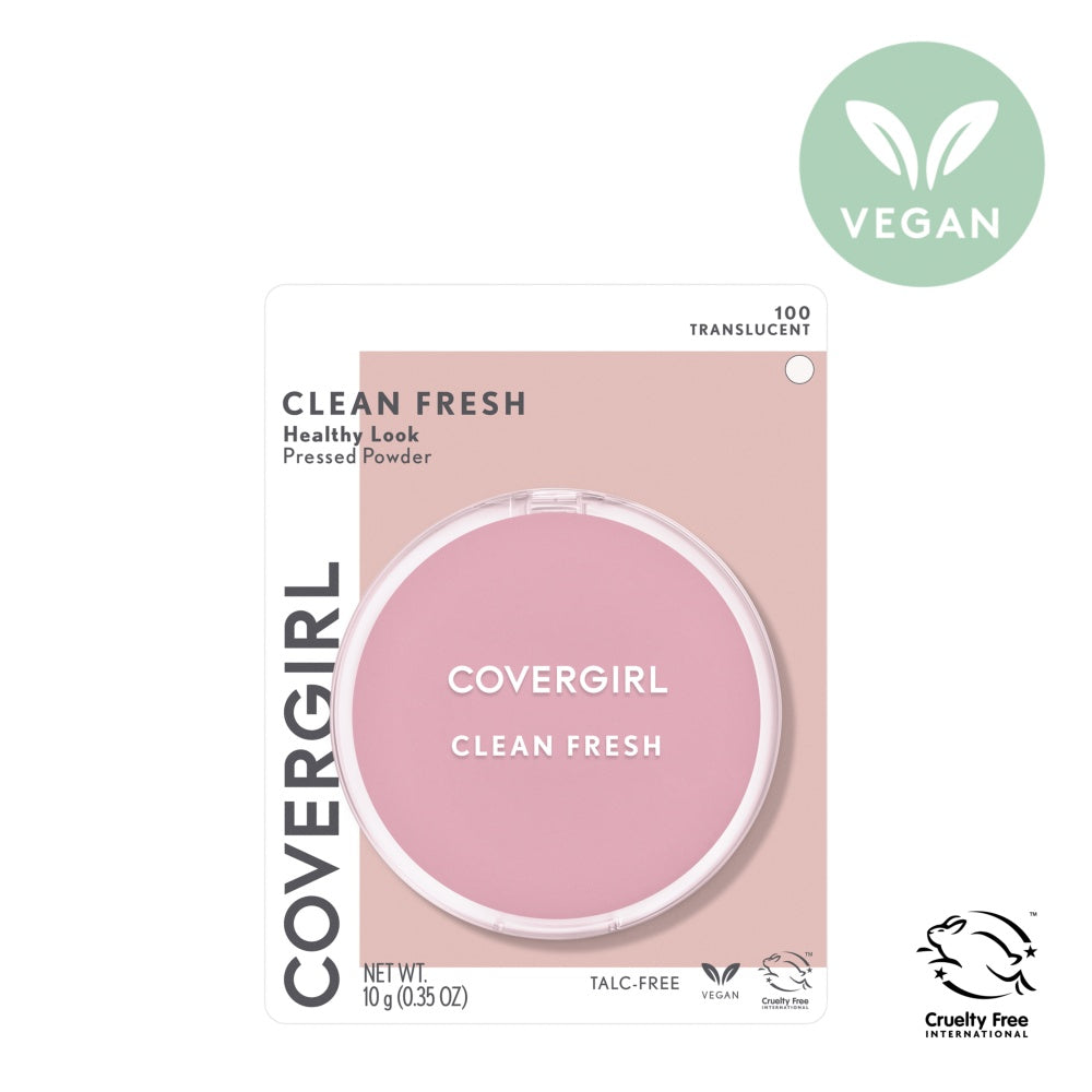 Covergirl Clean Fresh Pressed Powder in Translucent 100
