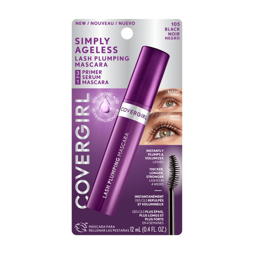 CoverGirl Simply Ageless Lash Plumping Mascara in 105 Black