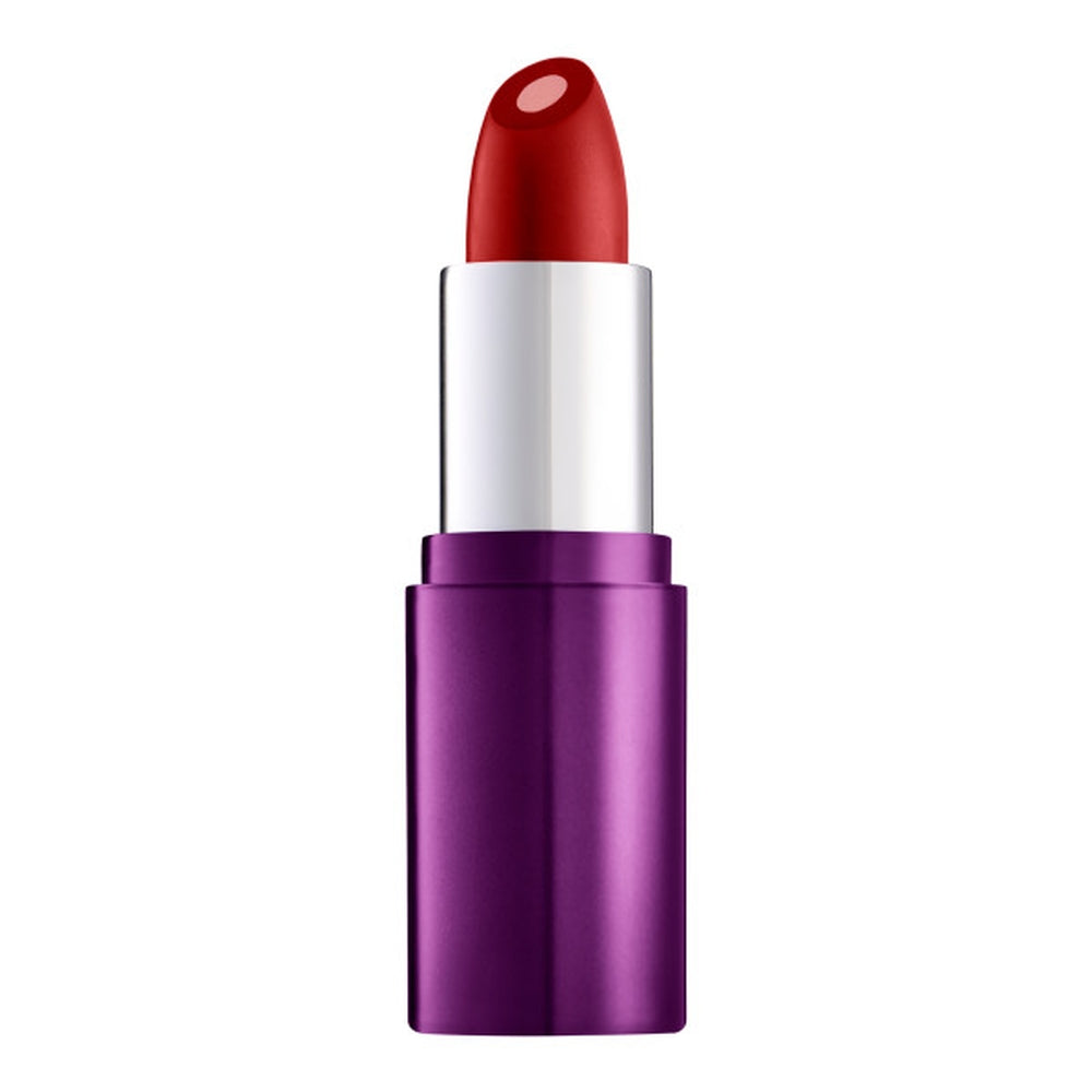 Simply Ageless Moisture Renew Core Lipstick in purple tube with silver accents