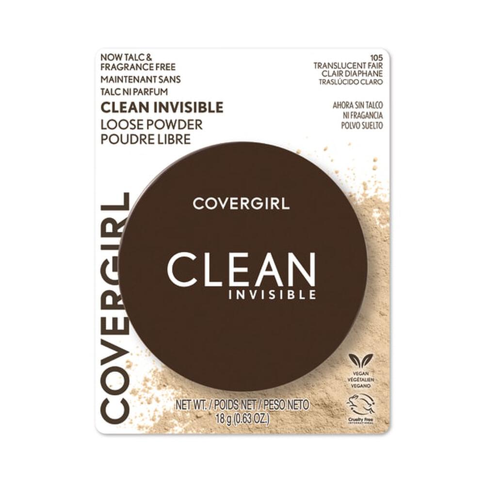 Covergirl Clean Invisible Loose Powder in 105 Translucent Fair
