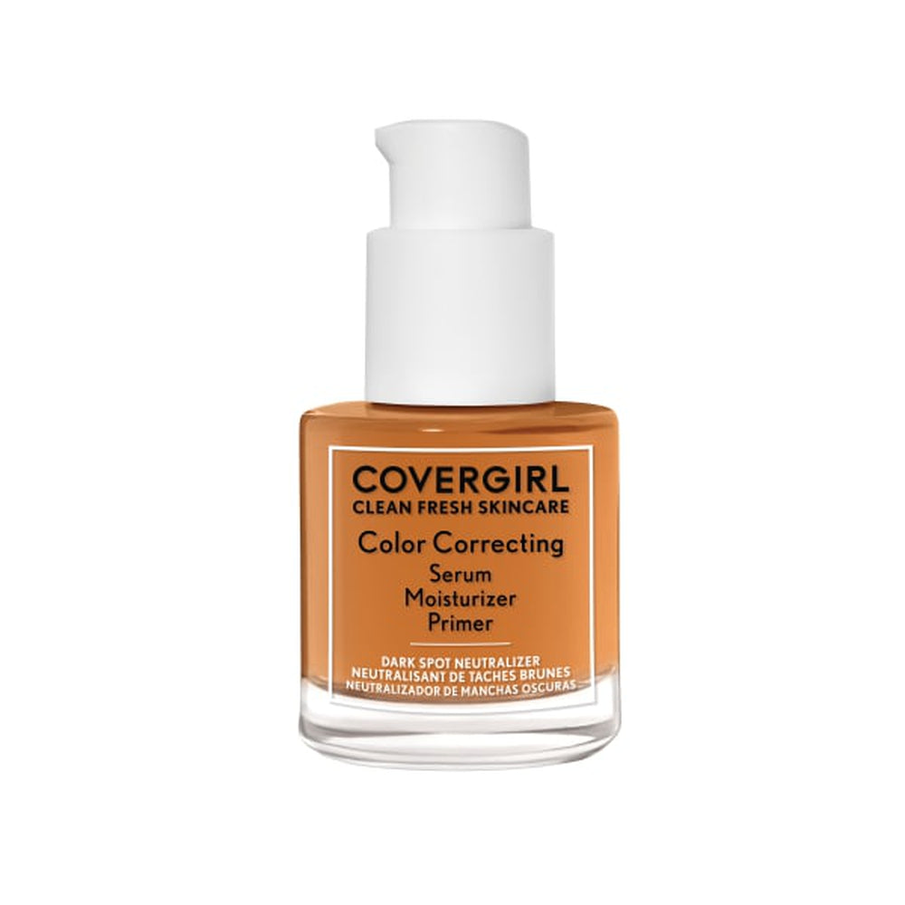 Covergirl Color Correcting Serum Moisturizer Primer in Darkspot Neutralizer for deep skin tones