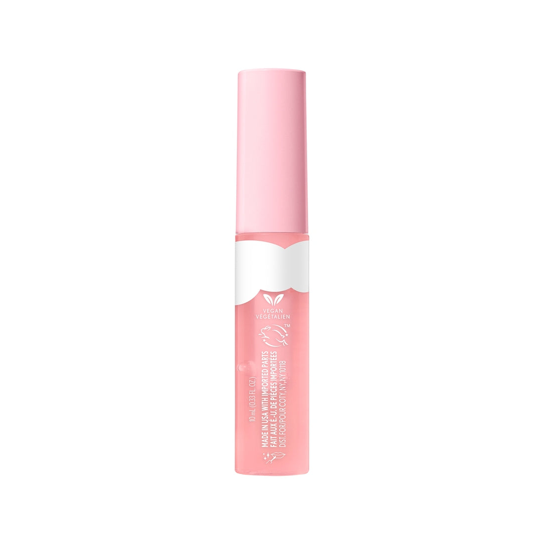 CLEAN FRESH YUMMY GLOSS in shade 120 Sunshine Rays,  back view with product details
