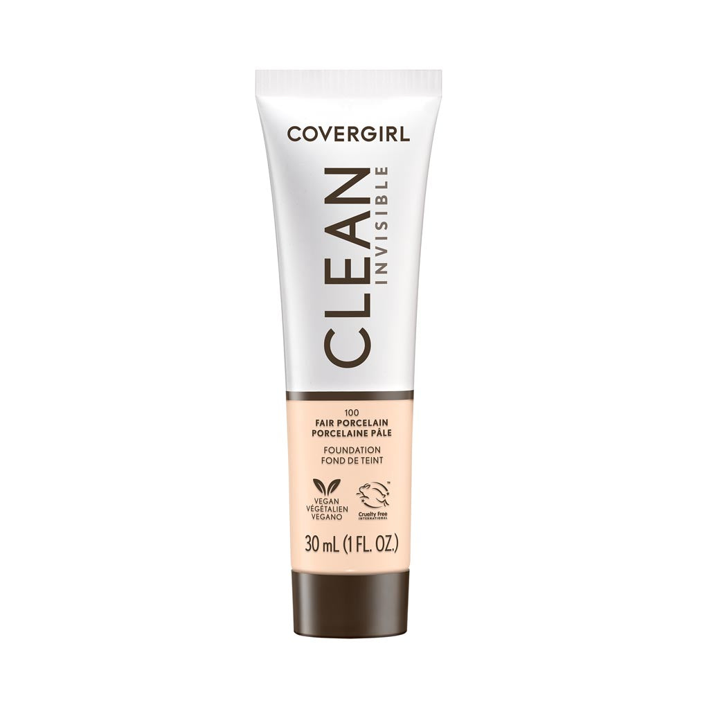 CoverGirl Clean Invisible Foundation in 100 Fair Porcelain