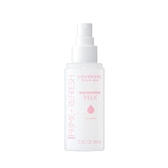 Covergirl Clean Fresh Prime + Refresh Spray in 100 Nourishing Milk, opened cap