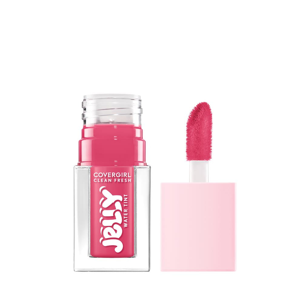 Covergirl Clean Fresh Jelly Water Tint in 10 Raspberry Drops, open packaging