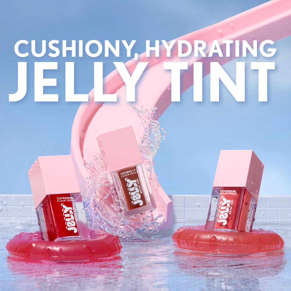 Clean Fresh Jelly Water Tint in Raspberry Drops campaign image