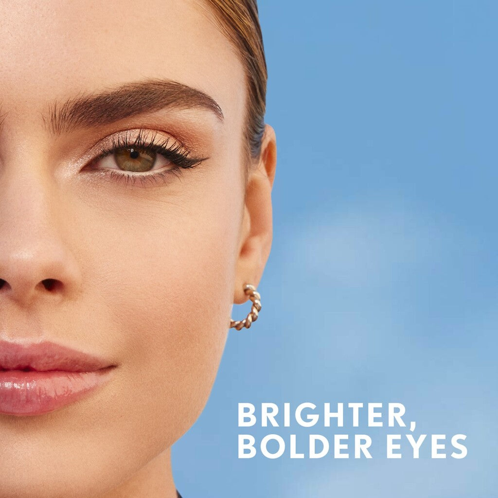 Brighter, bolder eyes