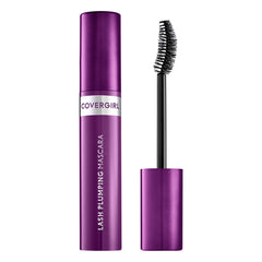 CoverGirl Simply Ageless Lash Plumping Mascara with a purple tube and brush