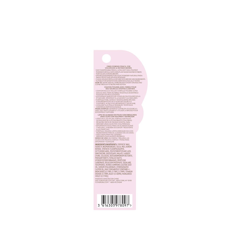 Clean Fresh Brow Volumizer Fiber Powder Pencil in 200 Blonde