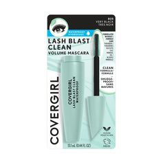 COVERGIRL Lash Blast Clean Waterproof Mascara in Very Black with packaging