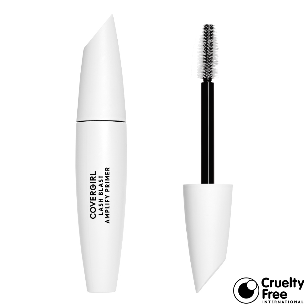 Open CoverGirl Lash Blast Amplify Eyelash Mascara Primer with wand