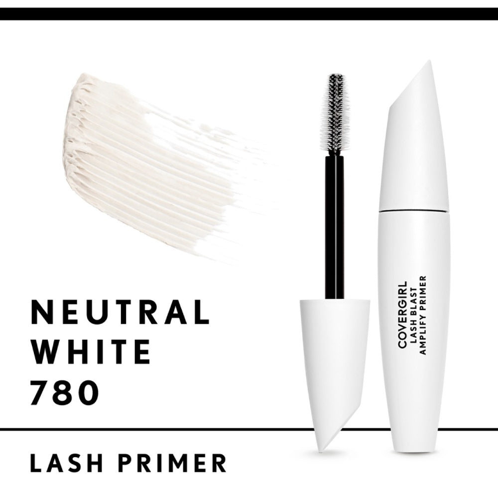 CoverGirl Lash Blast Amplify Eyelash Mascara Primer in Neutral White open cover